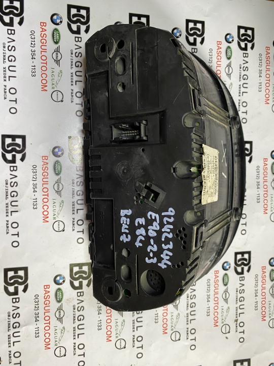 bmw e90 e92 e93 e84 x1 benzinli km saati kadran gösterge paneli 9242344