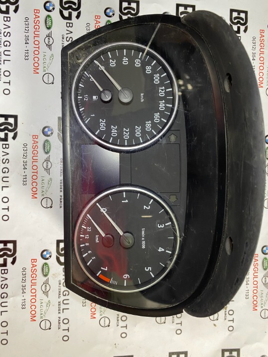bmw e90 e92 e93 e84 x1 benzinli km saati kadran gösterge paneli