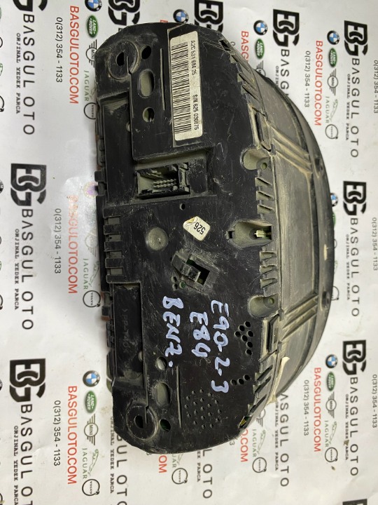 bmw e90 e92 e93 e84 x1 benzinli km saati kadran gösterge paneli
