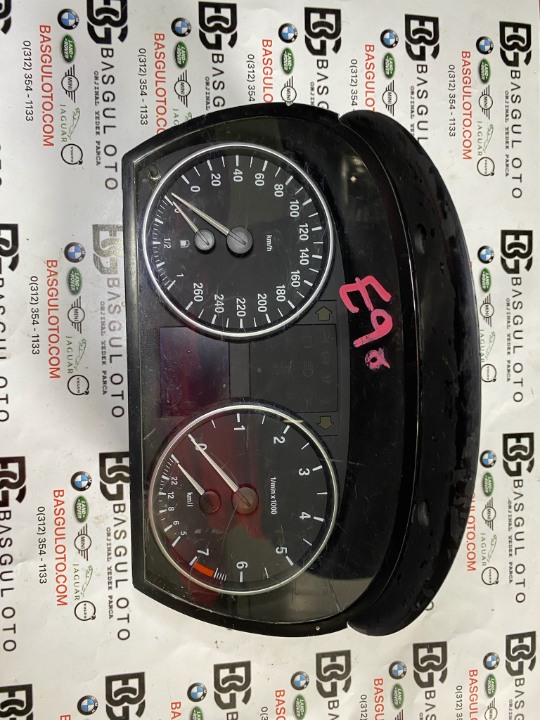bmw e90 e92 e93 e84 x1 benzinli km saati kadran gösterge paneli  9122596