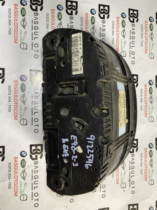 bmw e90 e92 e93 e84 x1 benzinli km saati kadran gösterge paneli  9122596