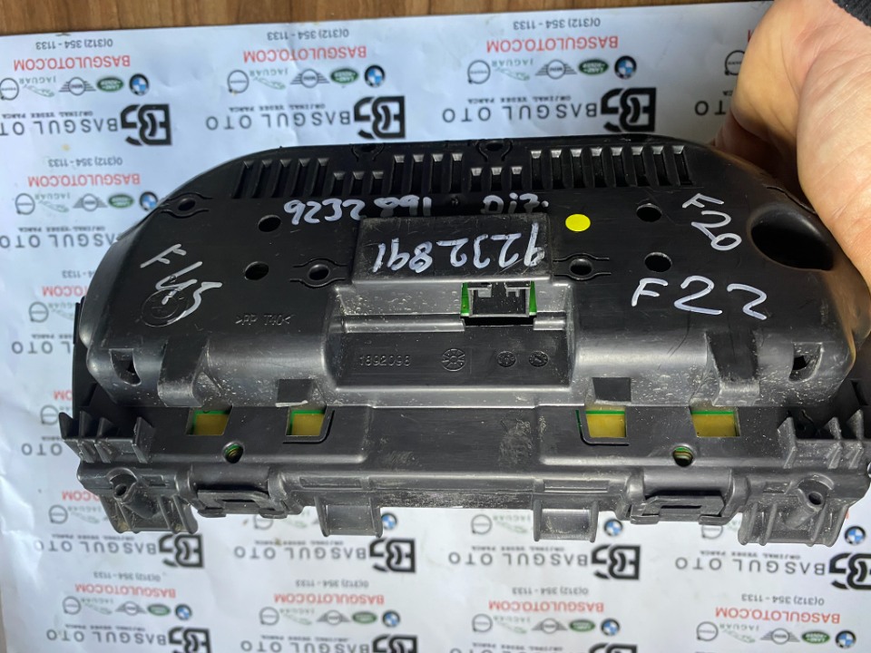 bmw f20 f22 f45 dizel km saati hız gösterge paneli kadran 9232891