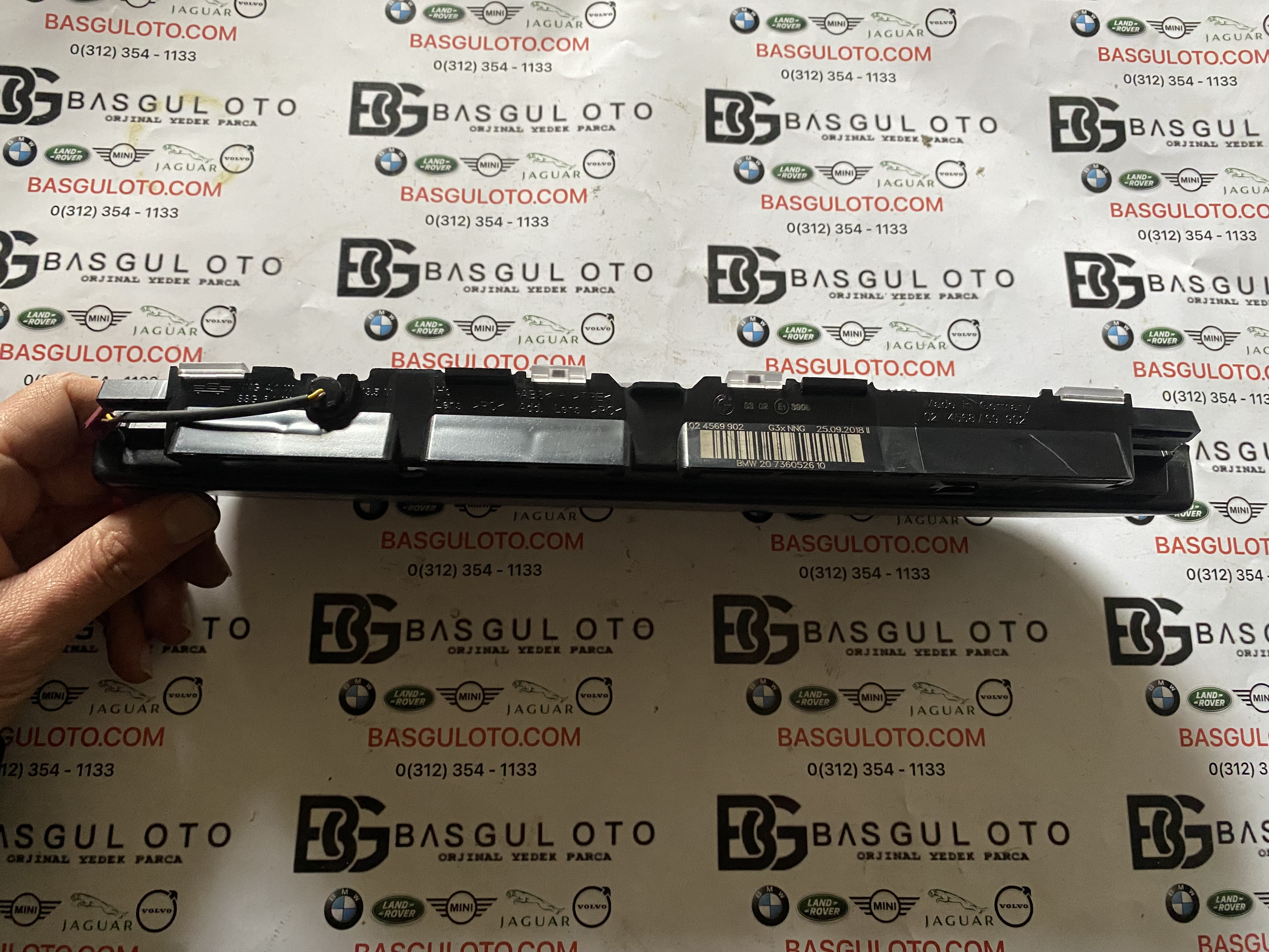 BMW 5 SERİSİ G30 3. STOP LAMBASI 7360526 ORJINAL ÇIKMA