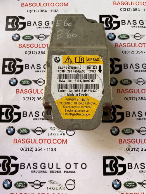 BMW E60 9172019 AİRBAG BEYNİ-BEYİN ORJİNAL ÇIKMA