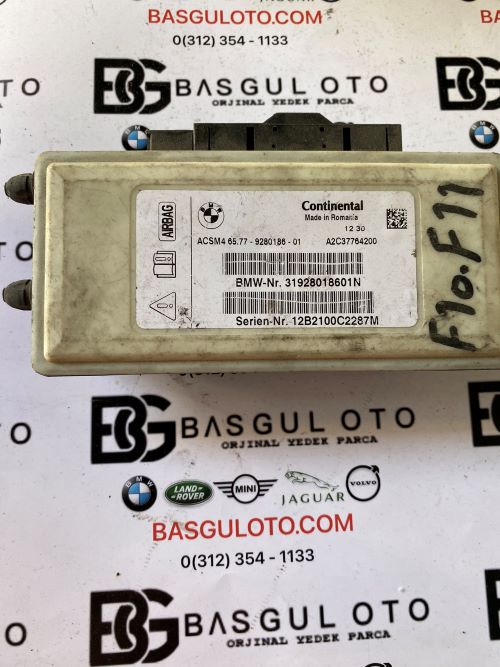 BMW F10 F01 F30 F25 9280186 AİRBAG BEYNİ-BEYİN ORJİNAL ÇIKMA