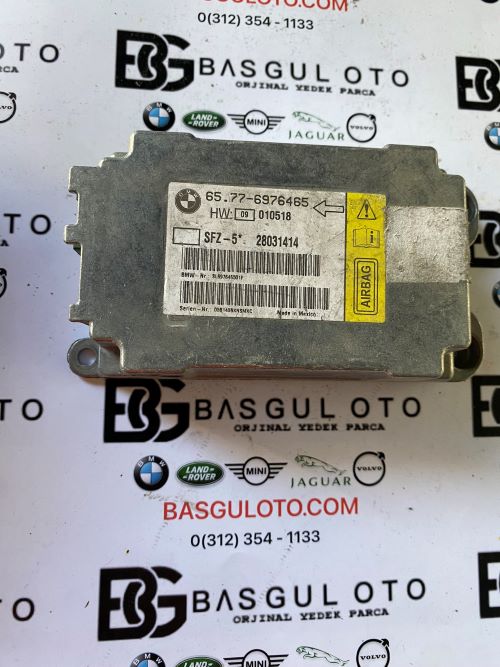 BMW E60 6976465 AİRBAG SEZİCİ MODÜLÜ ORJİNAL ÇIKMA