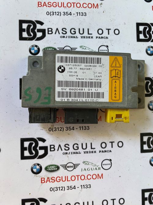 BMW E65 6920481 ARKA KOLTUK AİRBAG BEYNİ-BEYİN ORJİNAL ÇIKMA 