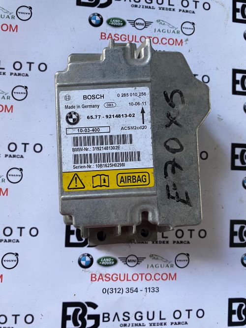 BMW E84 E70 E71 9214813 AİRBAG BEYNİ-BEYİN ORJİNAL ÇIKMA