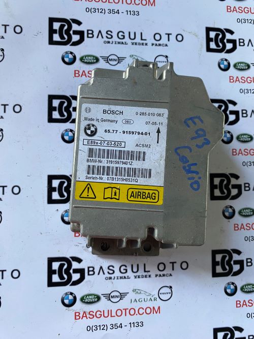 BMW E93 9159794 AİRBAG BEYNİ-BEYİN ORJİNAL ÇIKMA