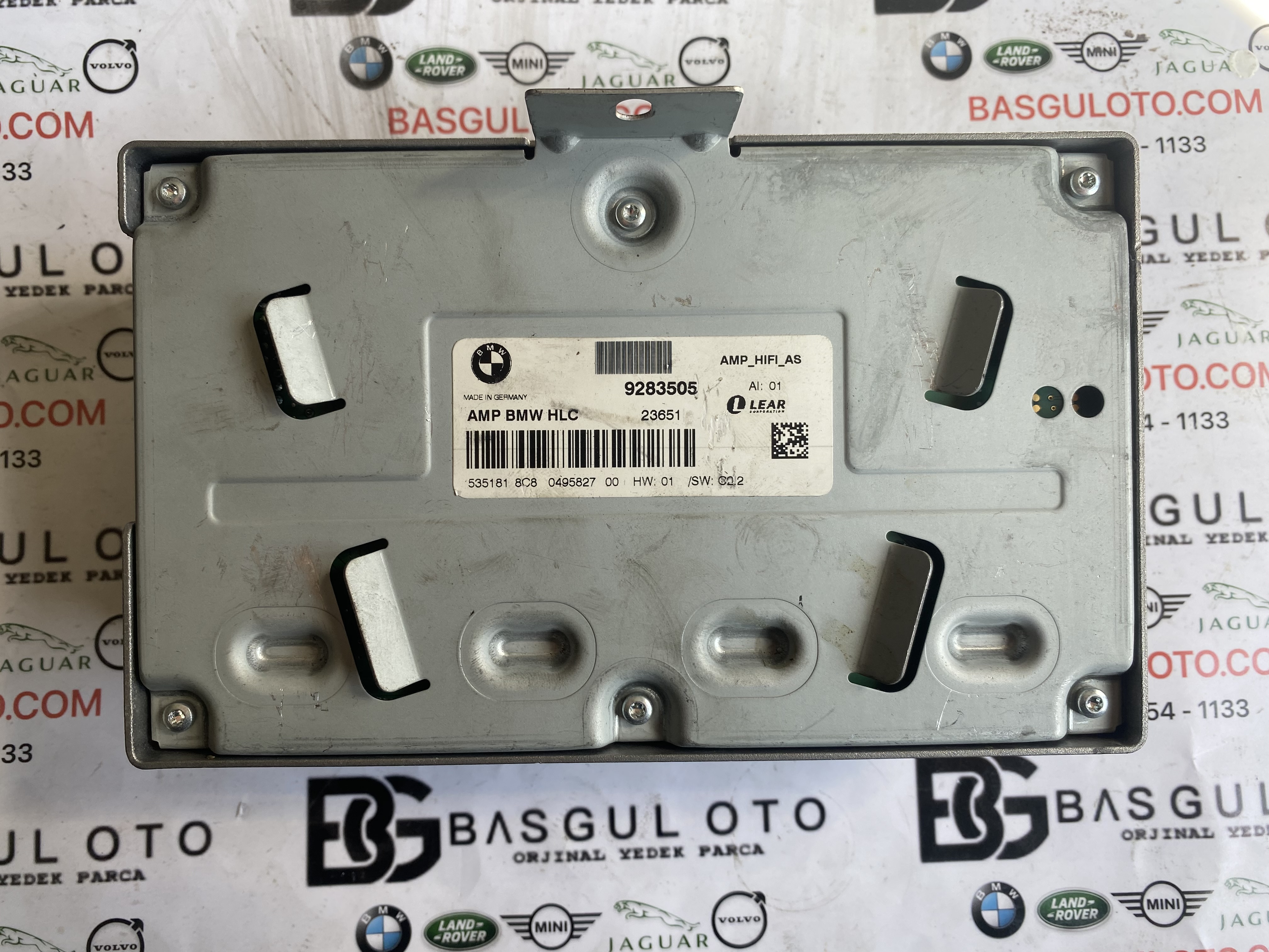 BMW F20 AMFİ HİFİ 9283505 ORJİNAL ÇIKMA