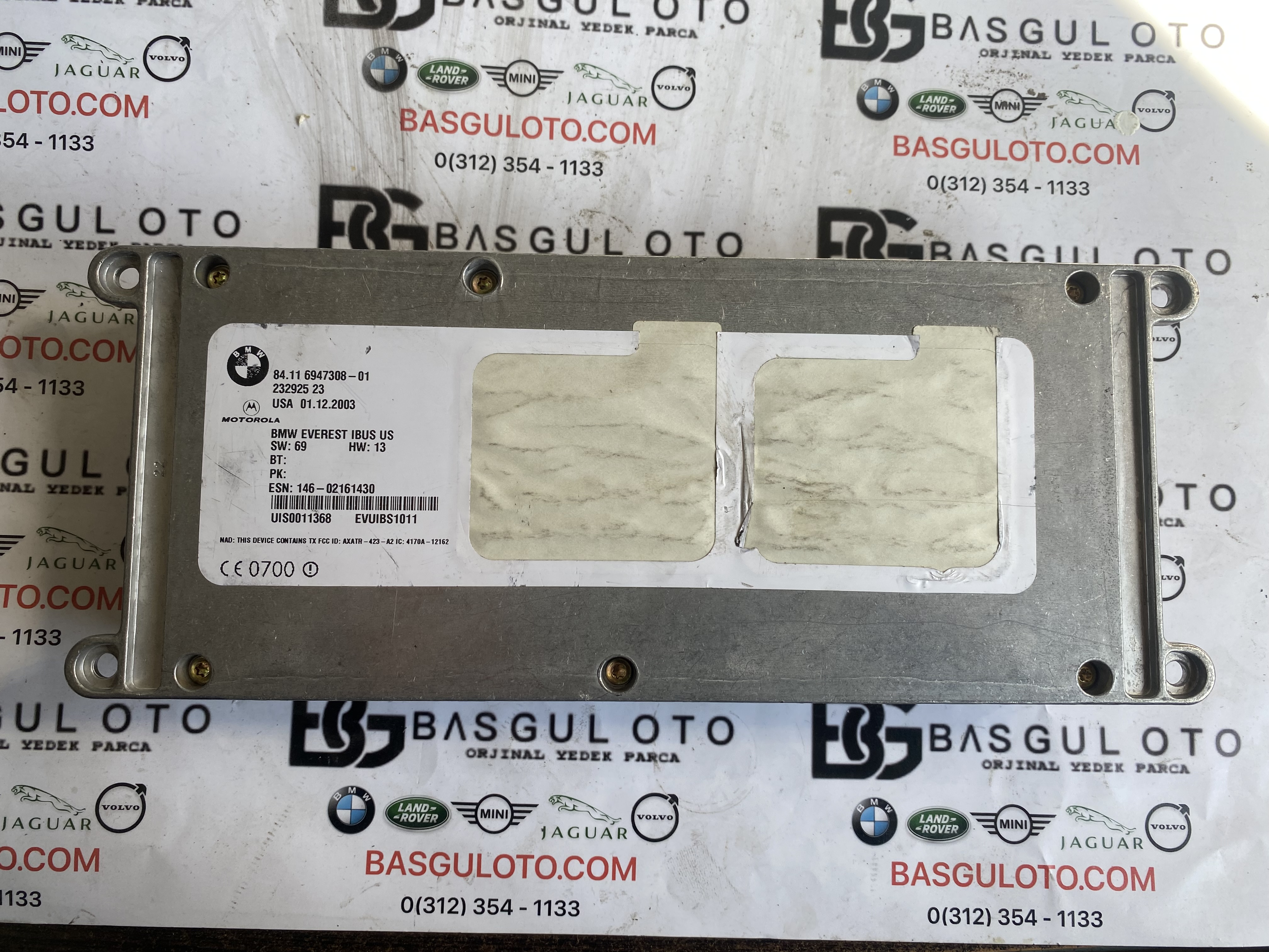 BMW X5 E53 TELEFON MODÜLÜ 6947308 ORJİNAL ÇIKMA