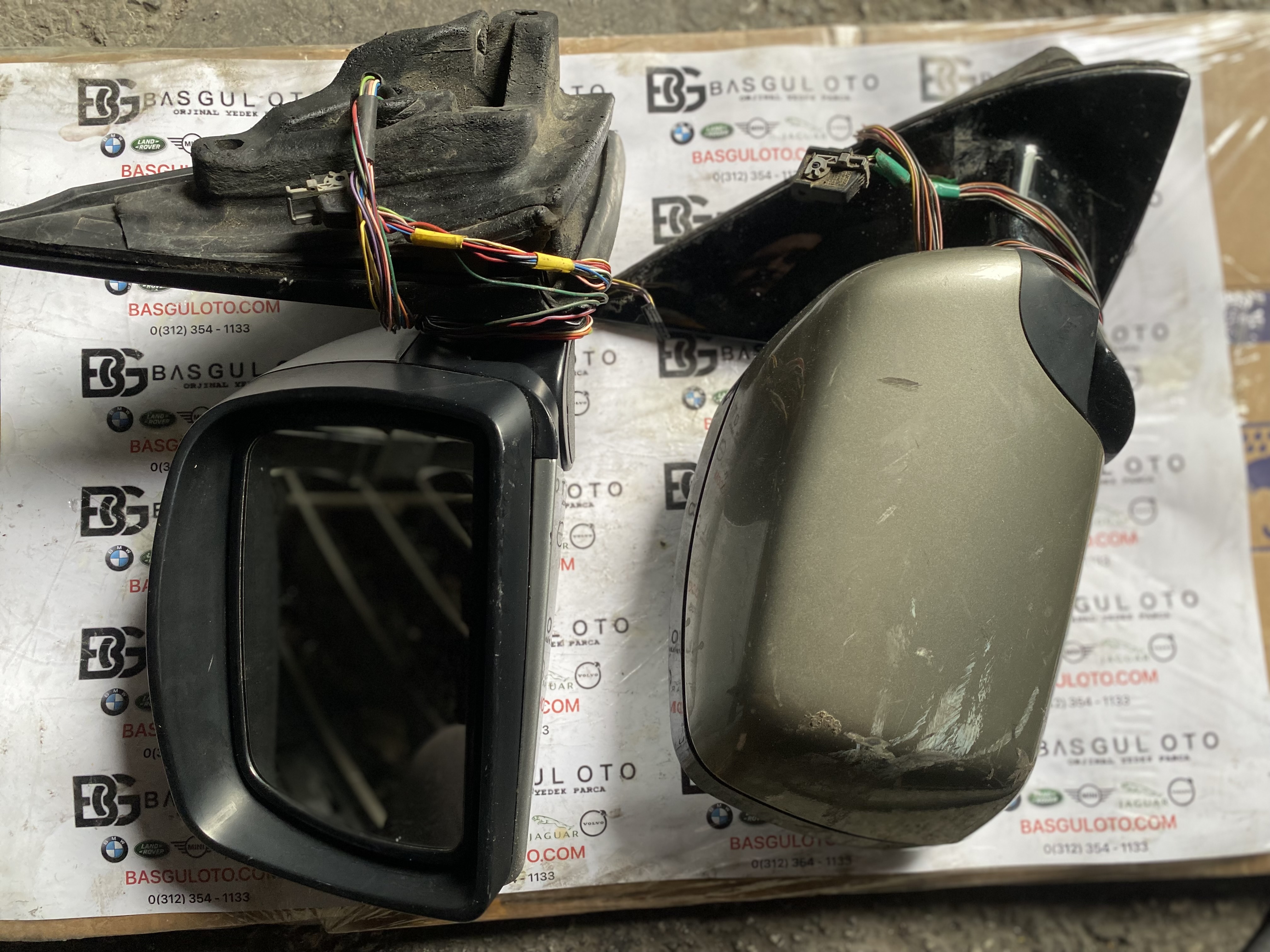 BMW X5 E53 SAĞ SOL DİKİZ AYNASI ELEKTRİKLİ KATLANIR ORJİNAL ÇIKMA