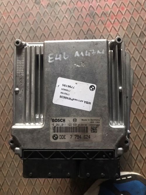 BMW E46 M47 7796624 MOTOR BEYNİ - BEYİN