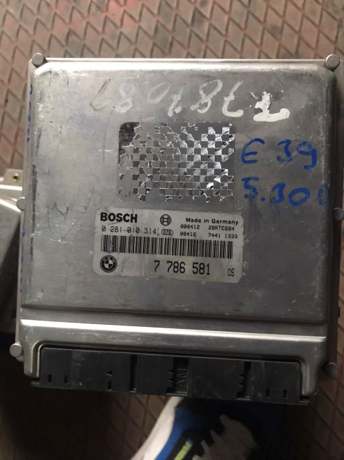 BMW E39 3.0D M57 7786581 MOTOR BEYNİ
