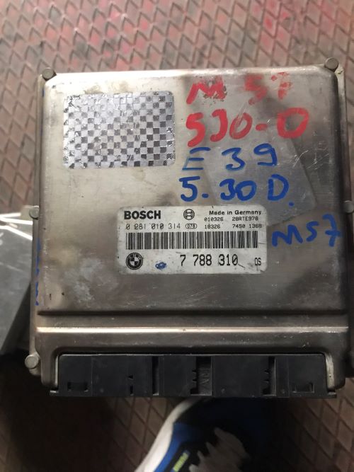 BMW E39 3.0D M57 7788310 MOTOR BEYNİ
