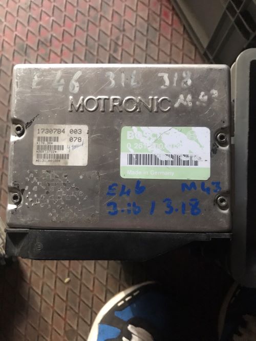 BMW E46 M43 0261200403 MOTOR BEYNİ