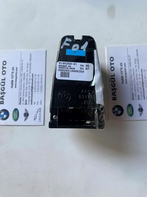 BMW F01 F02 9195269 CAM KUMANDA PANELİ ORJİNAL ÇIKMA