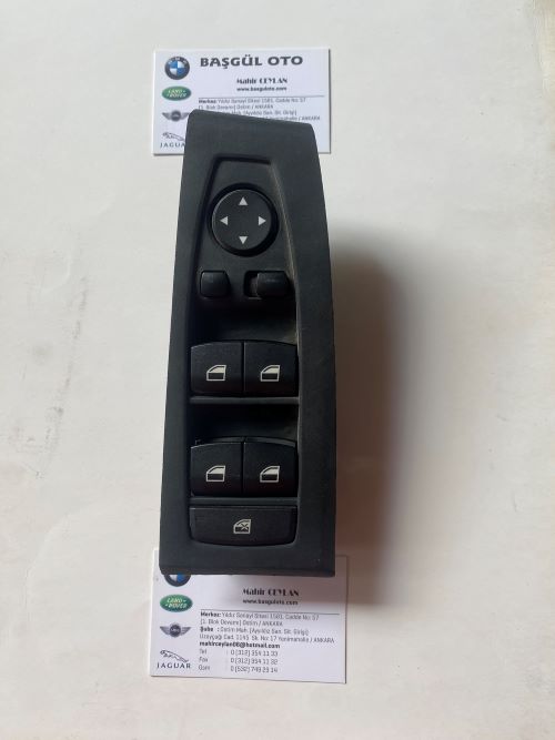 BMW F15 F-SERİSİ  CAM KUMANDA PANELİ 9208111 ORJİNAL ÇIKMA 