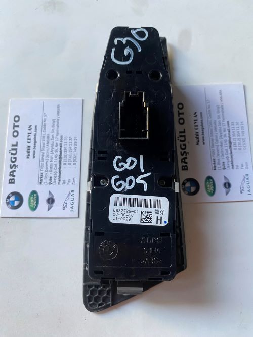 BMW G30 G01 6832729 CAM KUMANDA PANELİ ORJİNAL ÇIKMA 