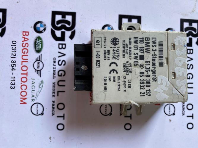 BMW 8380137 EWS-3 MODÜLÜ ORJİNAL ÇIKMA