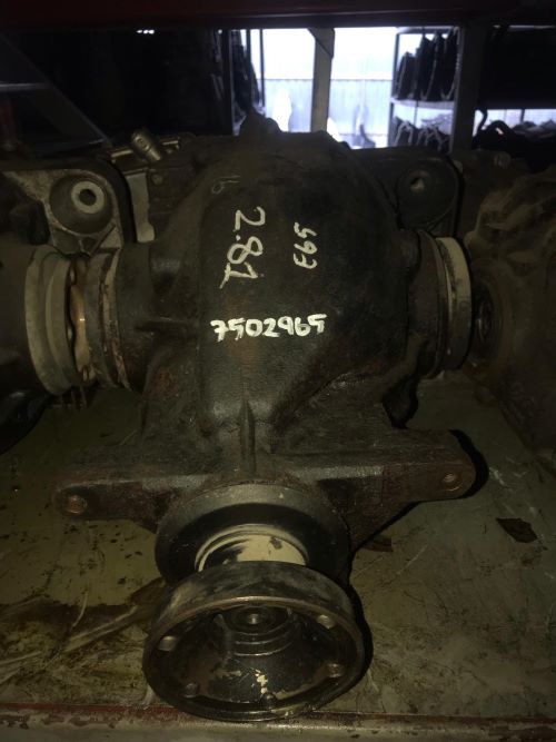 BMW E65 ARKA DEFRANSİYEL 2.81 7502965 ORJİNAL ÇIKMA