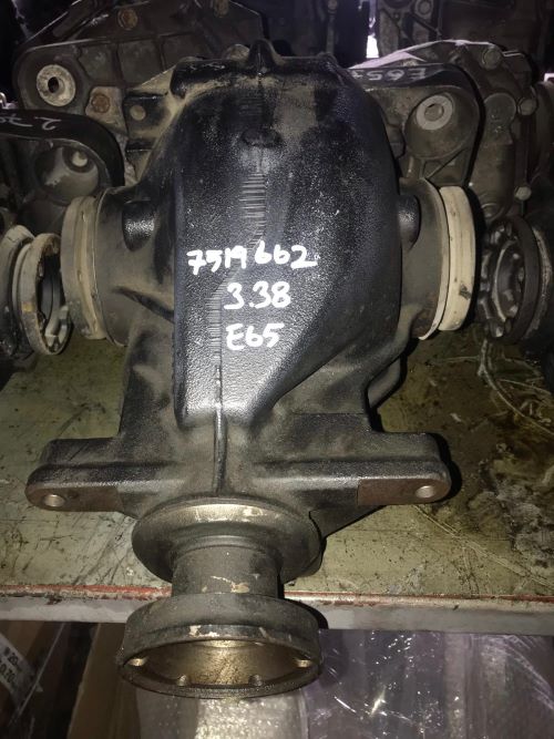 BMW E65 ARKA DEFRANSİYEL 3.38 7519662 ORJİNAL ÇIKMA 