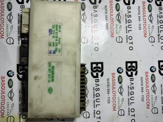 BMW E53 E38 KONFOR BEYNİ 8376694 ORJİNAL ÇIKMA