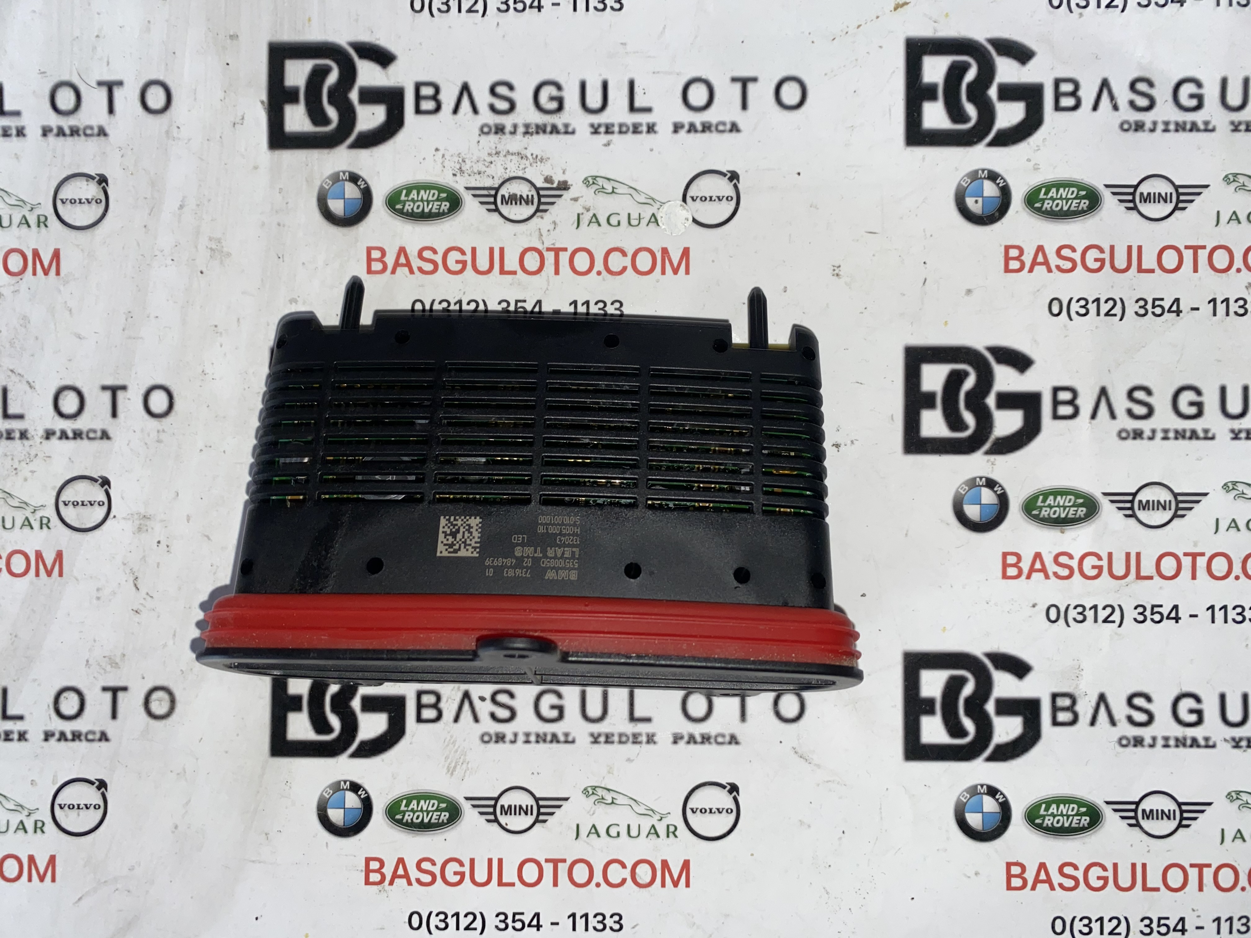 BMW 7 SERİSİ F01 F02 LED FAR BEYNİ KARTI 7316183 ORJİNAL ÇIKMA 