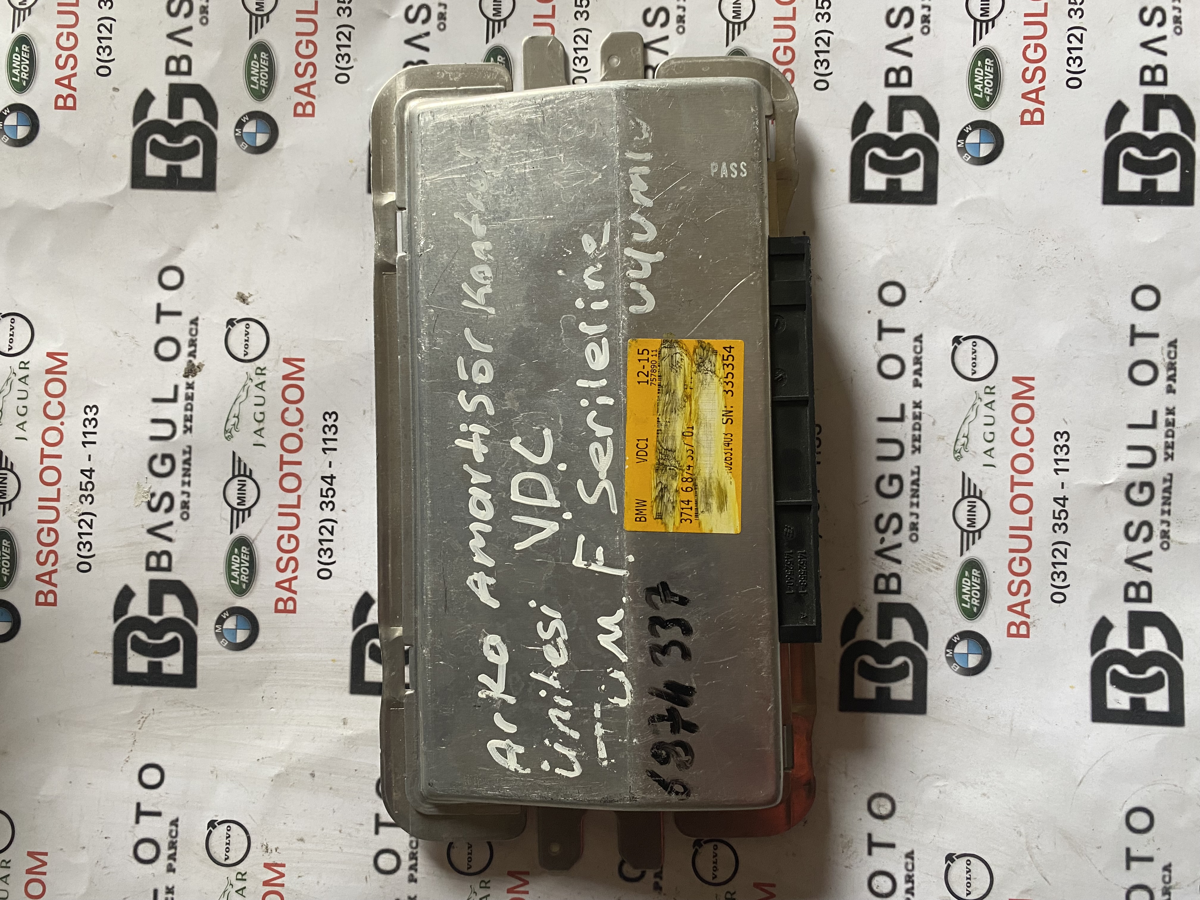 BMW F SERİSİ X3 F25 X4 F26 SÜSPANSİYON BEYNİ 6874337 ORJINAL ÇIKMA