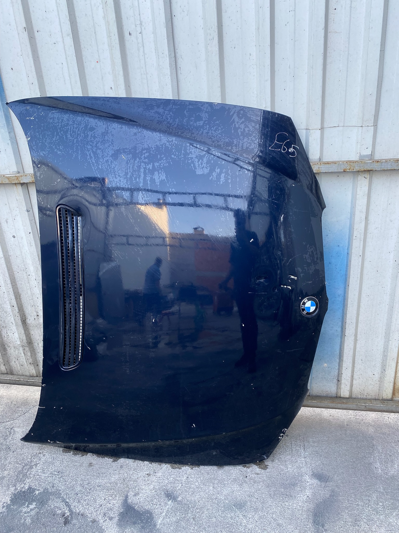 BMW E65 LCİ 2005-2008 MODEL SİYAH MOTOR KAPUTU 41617200442 ORJİNAL ÇIKMA
