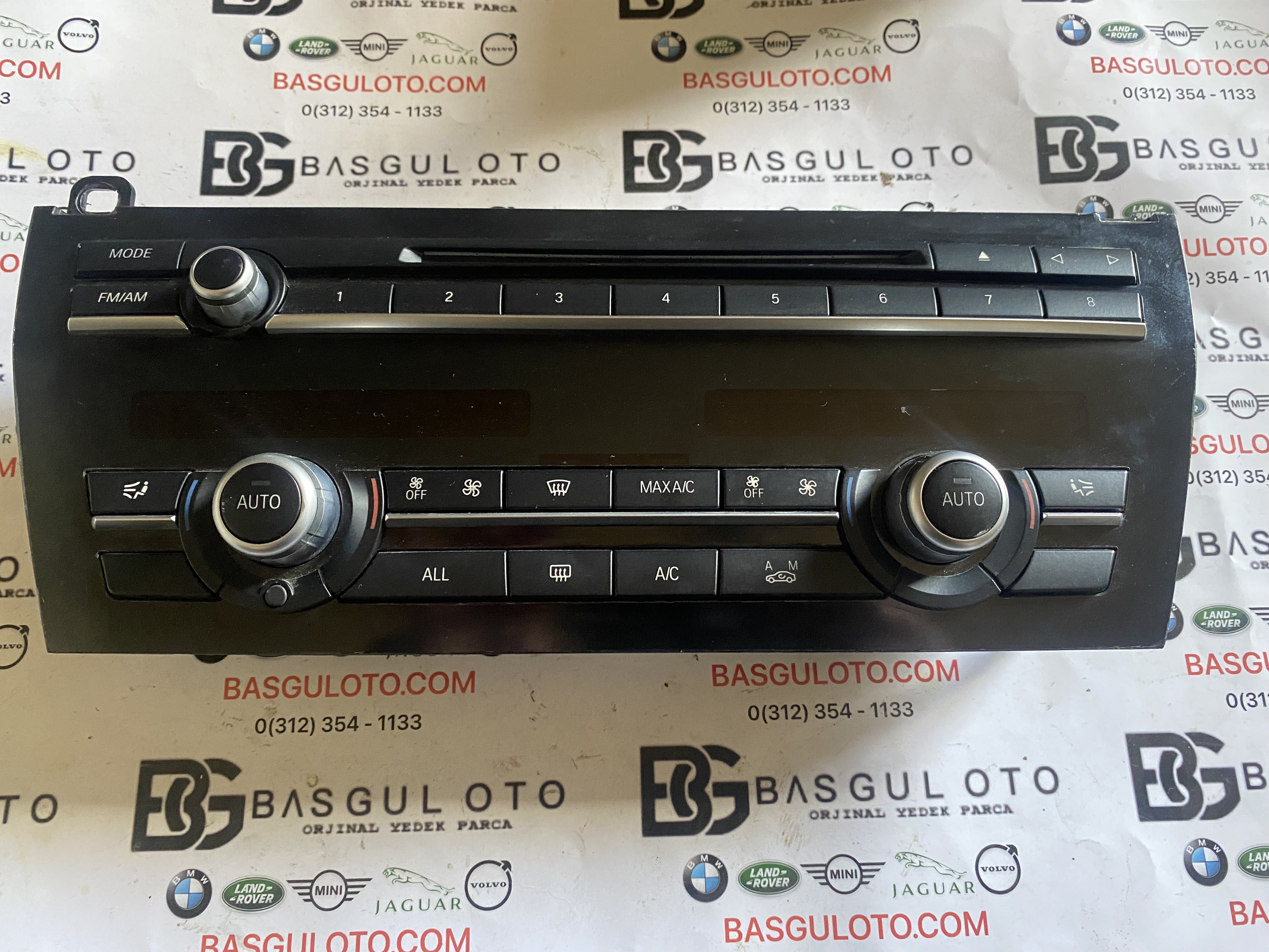 BMW F01 KLİMA KONTROL PANELİ 9299039 ORJINAL ÇIKMA