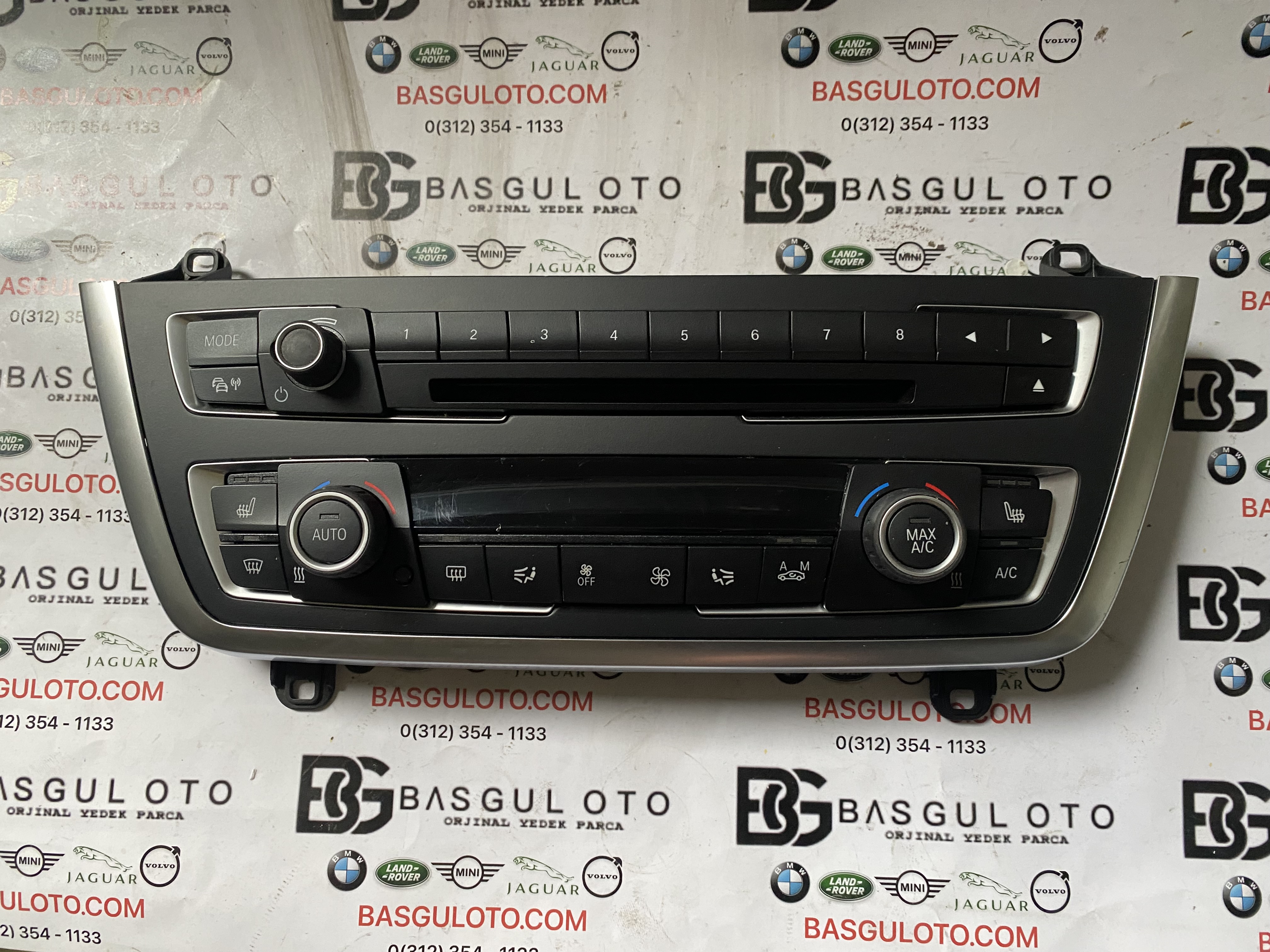 BMW F20 F30 F32 KLİMA KONTROL PANELİ TEYP PANELİ 9287341 ORJİNAL ÇIKMA