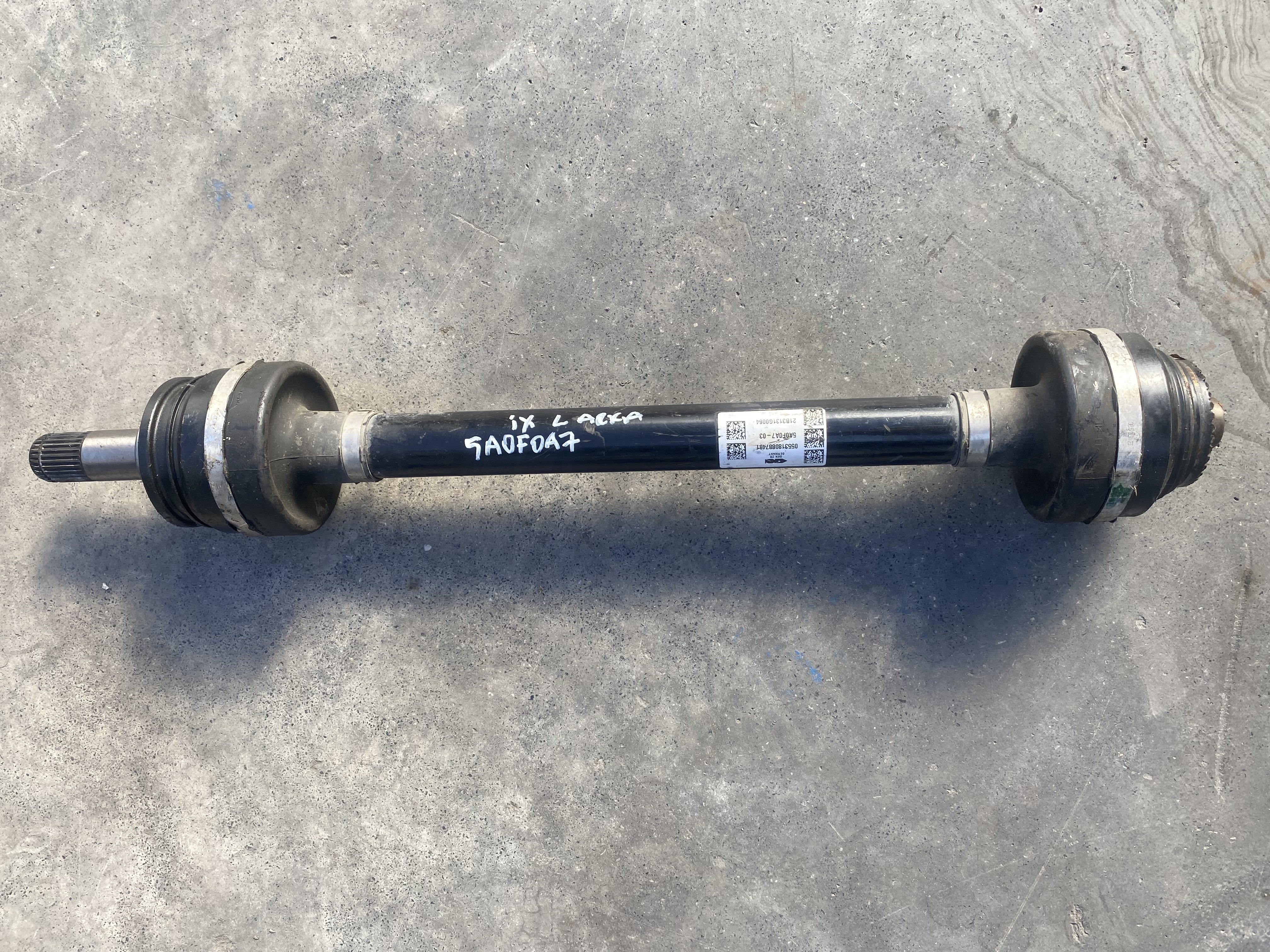 BMW İX SOL ARKA AKS 5A0F0A7 ORJİNAL ÇIKMA