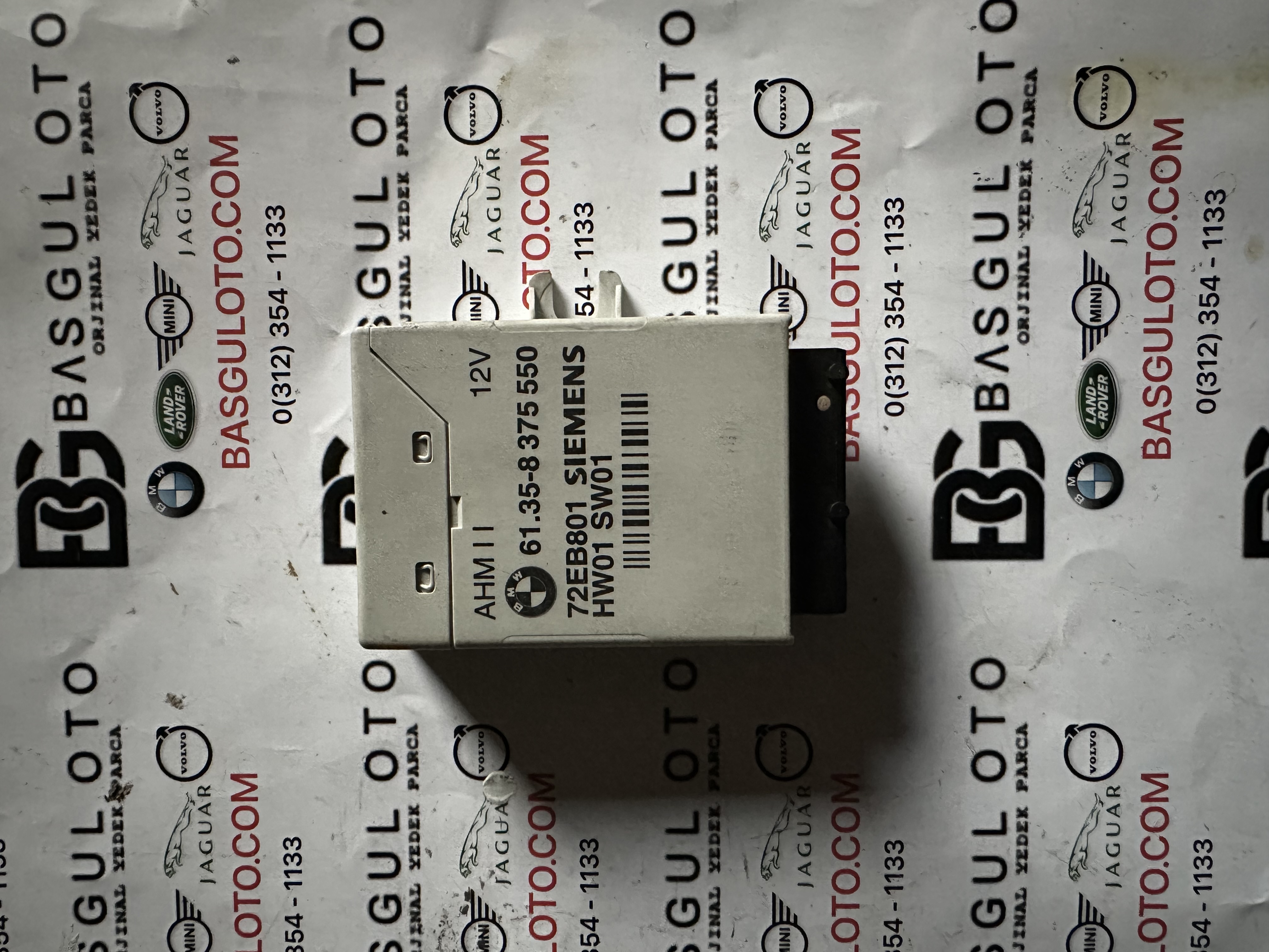 BMW E38 RÖMORK KONTROL MODÜLÜ 8375550 ORJİNAL ÇIKMA