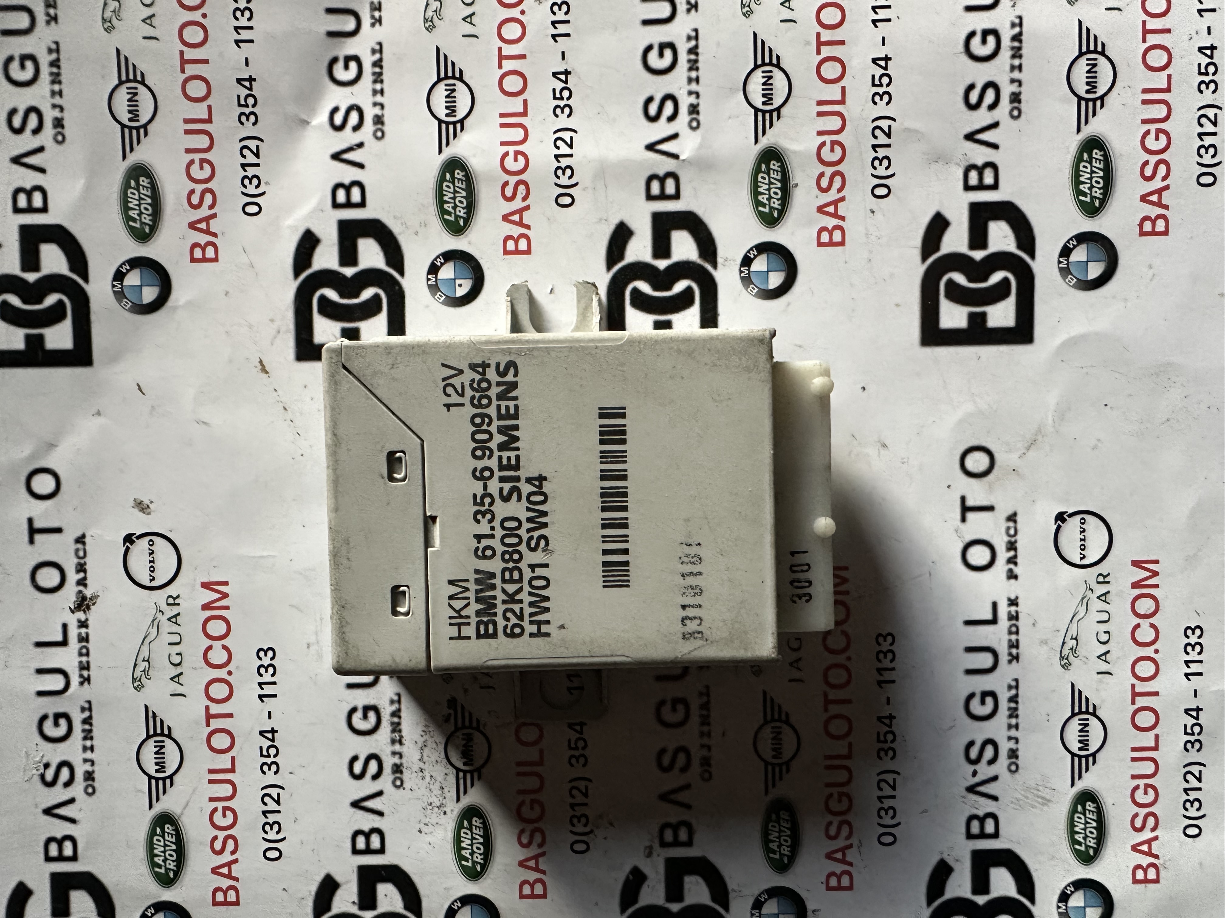 BMW E38 E39 BAGAJ AÇMA MODÜLÜ 6909664 ORJİNAL ÇIKMA