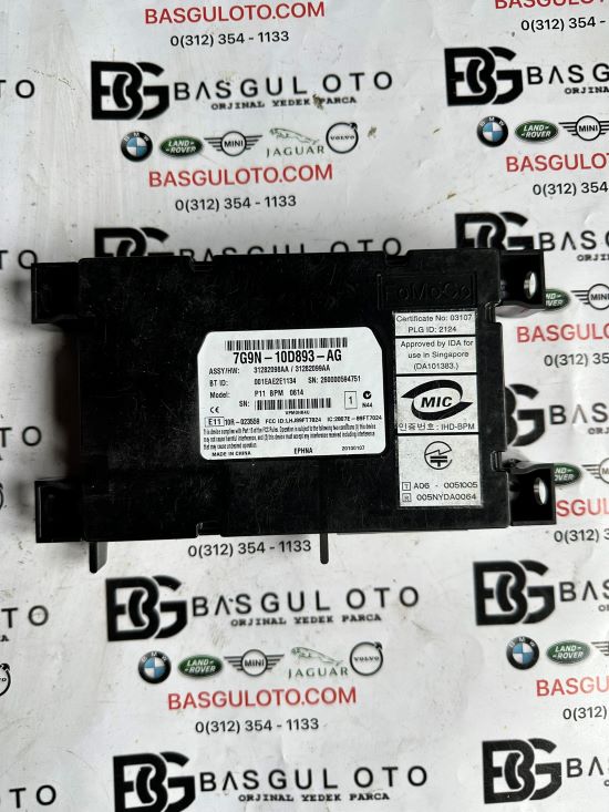Jaguar XF Serisi 7G9N-10D893-AG Bluetooth Kontrol Ünitesi