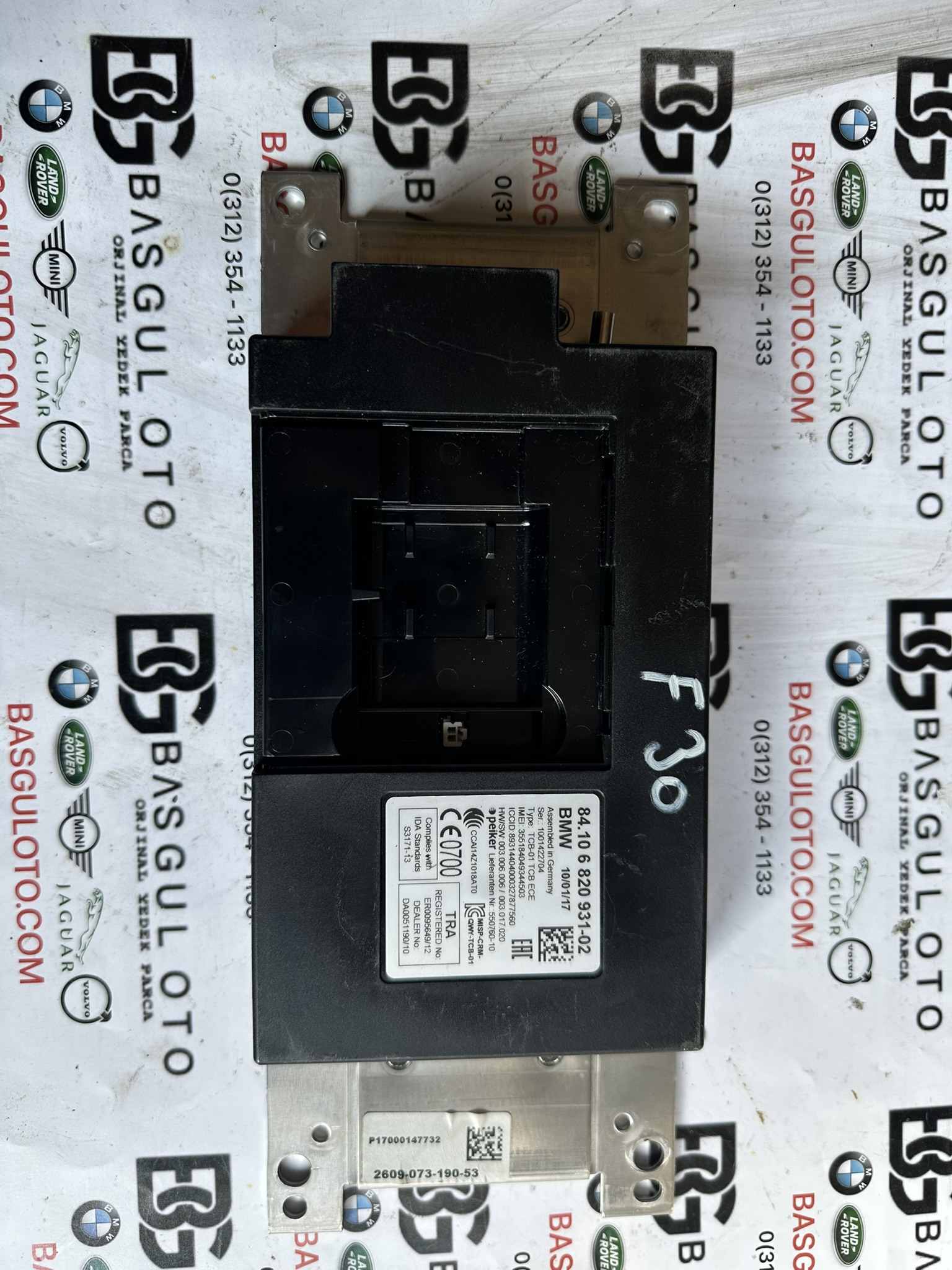 BMW F10 F11 F20 F30 F31 X1 F48 Bluetooth Telematik Modülü Kontrol Ünitesi 6820931