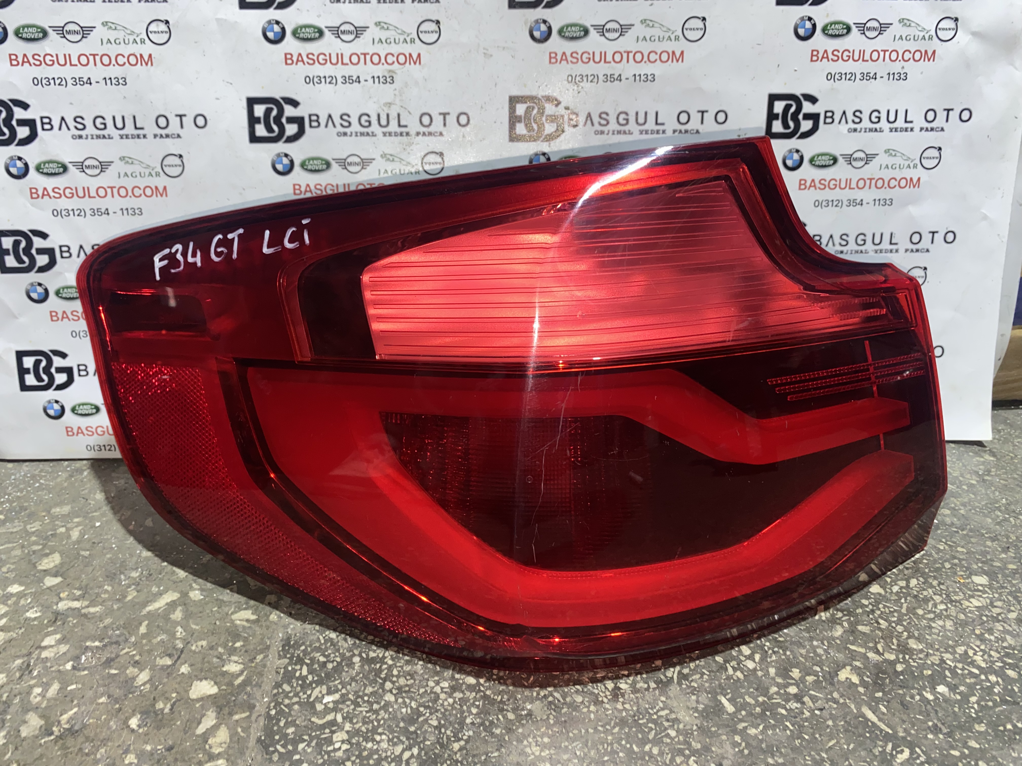 BMW F34 GT SOL STOP LAMBASI ORJINAL ÇIKMA 