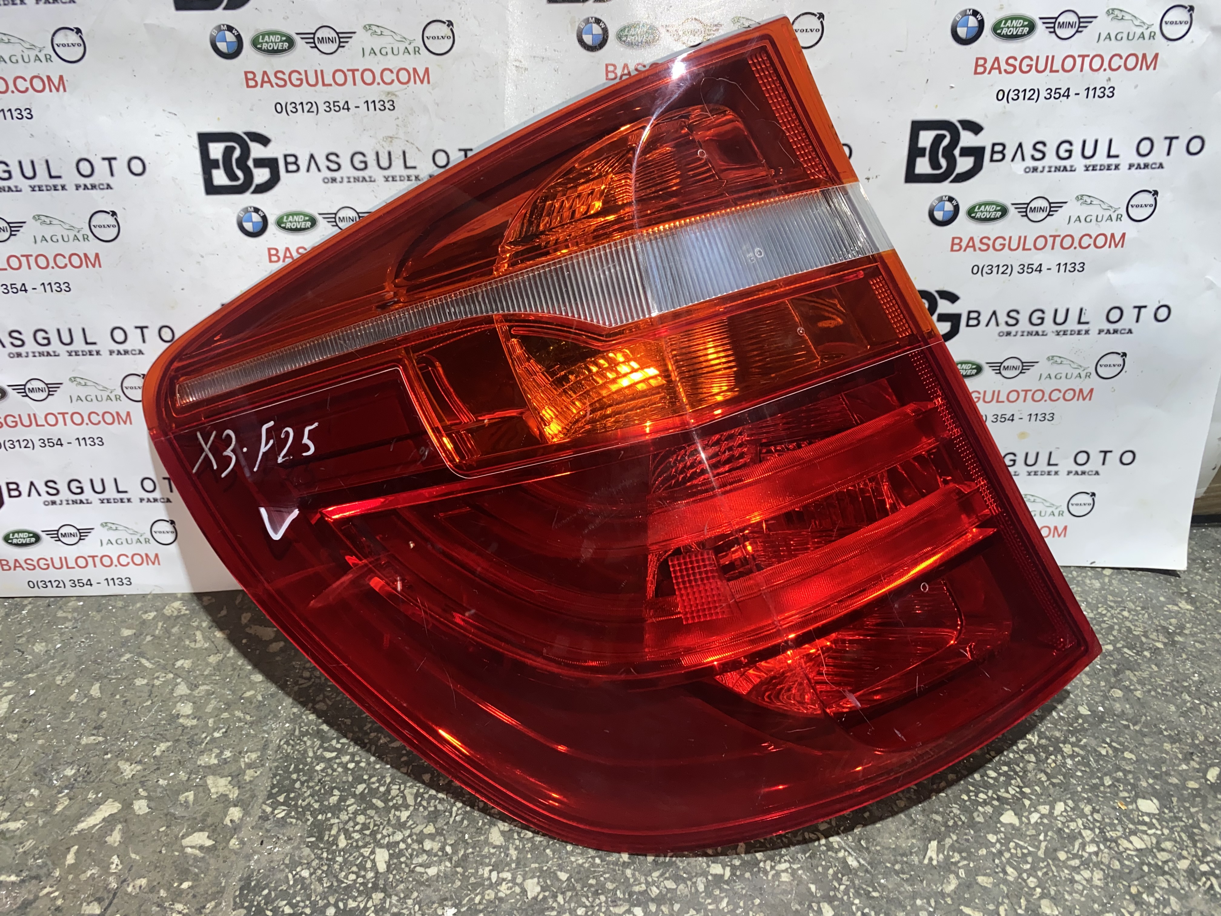 BMW X3 F25 SOL STOP LAMBASI ORJINAL ÇIKMA