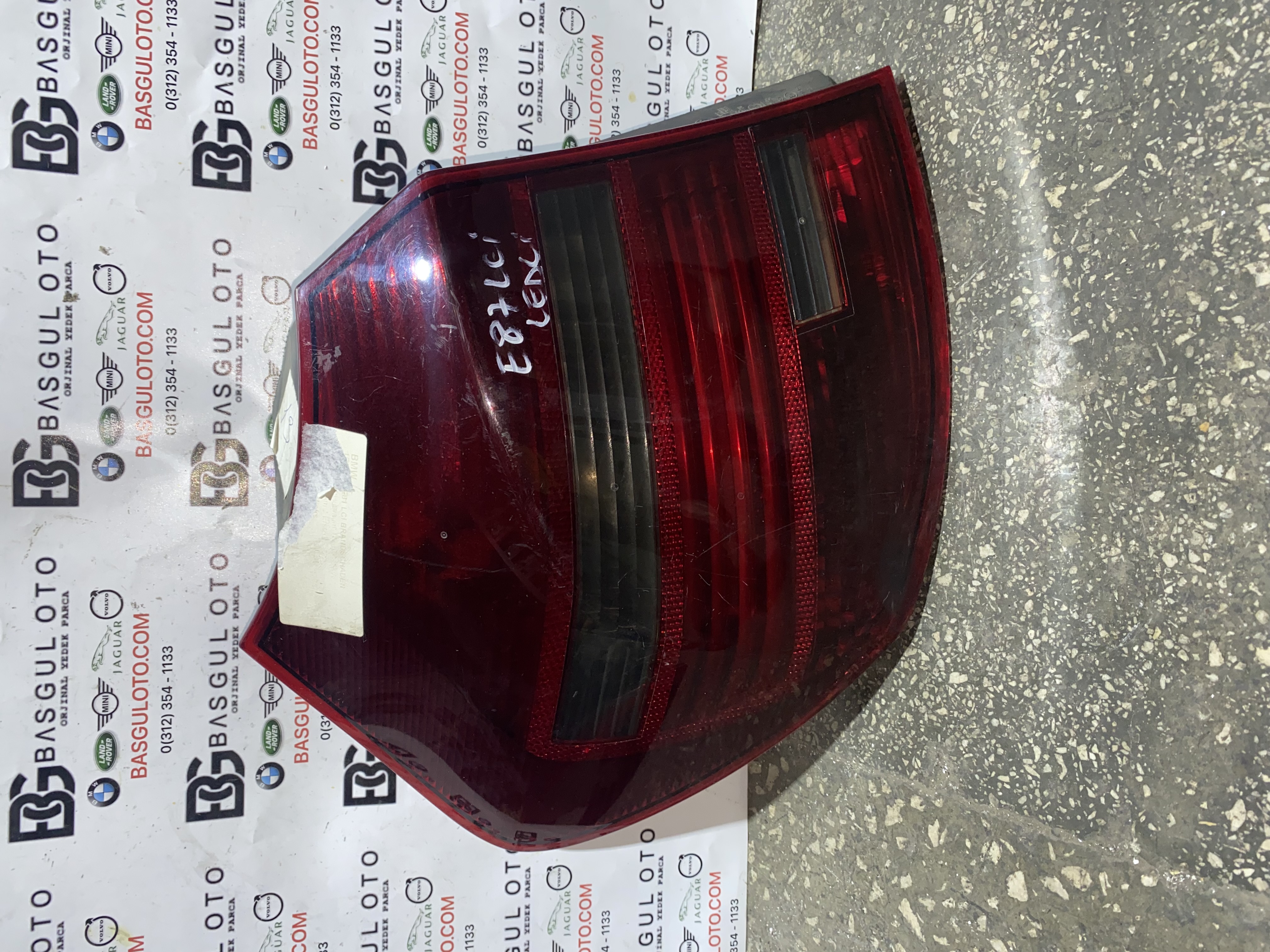 BMW E87 LCİ LEDLİ FÜME SOL STOP LAMBASI ORJINAL ÇIKMA 