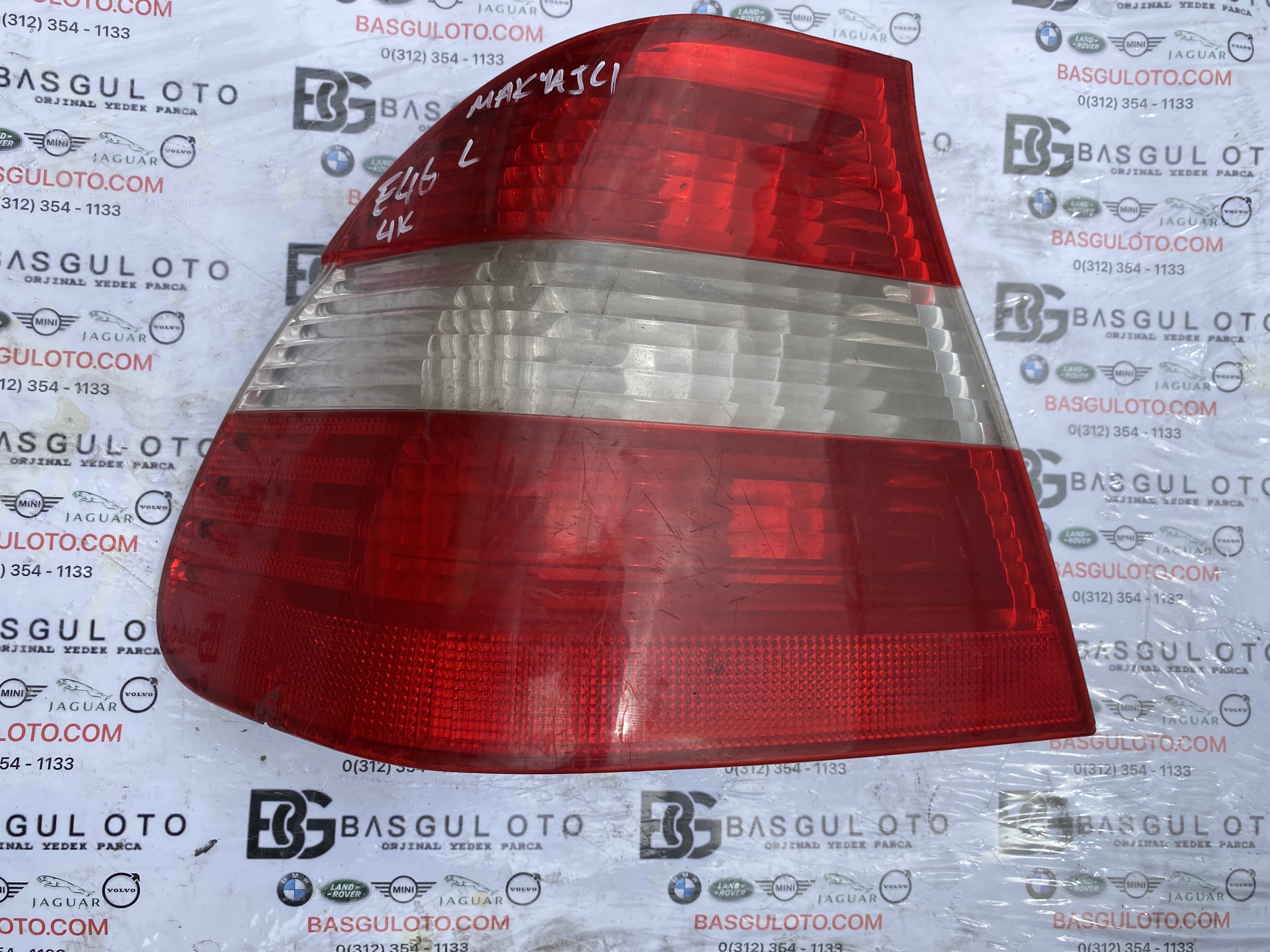 BMW E46 SEDAN MAKYAJLI SAĞ SOL STOP LAMBASI ORJINAL ÇIKMA