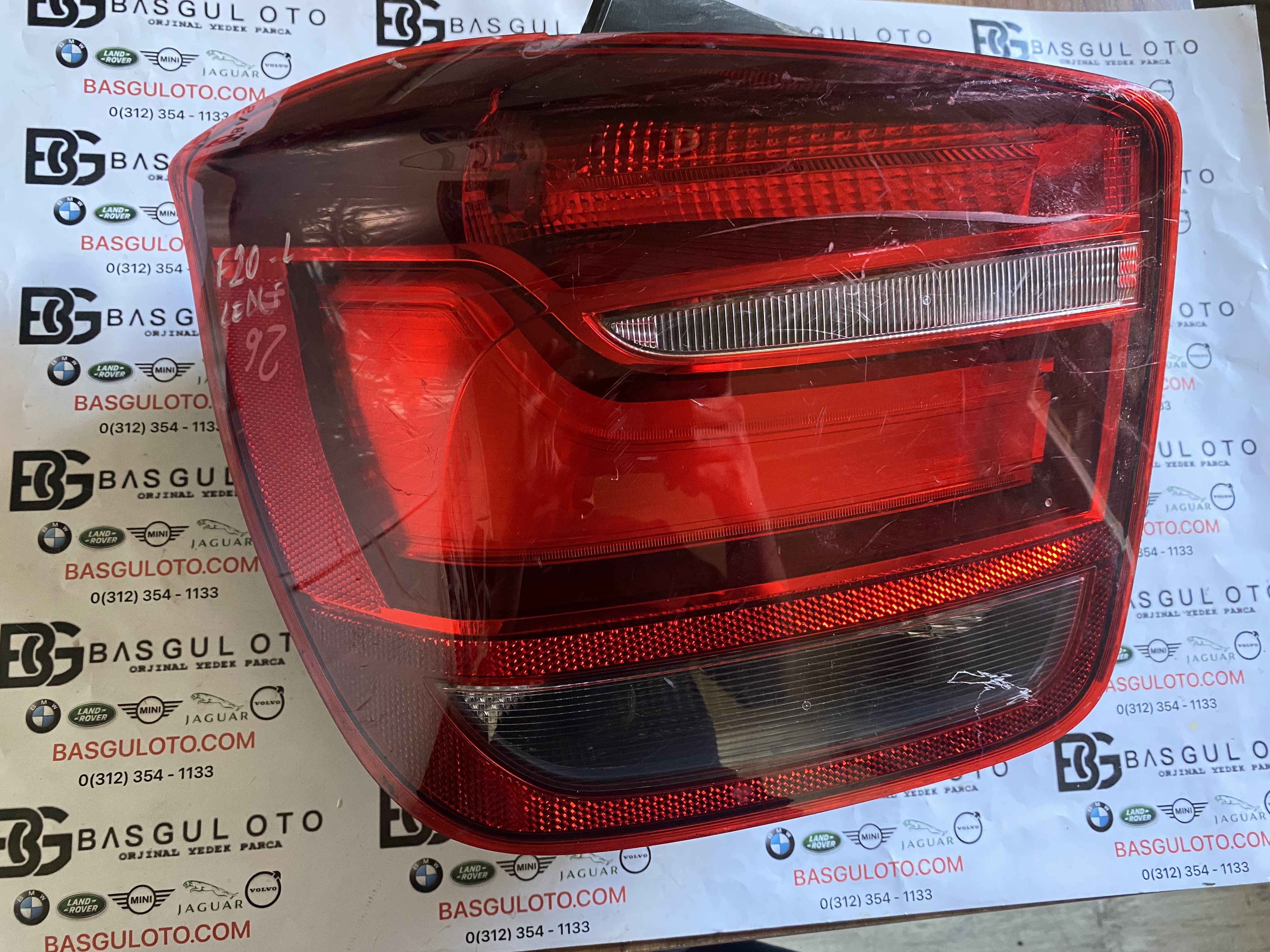 BMW 1 SERİSİ F20 SOL STOP LAMBASI  LEDLİ 7241543 ORJİNAL ÇIKMA