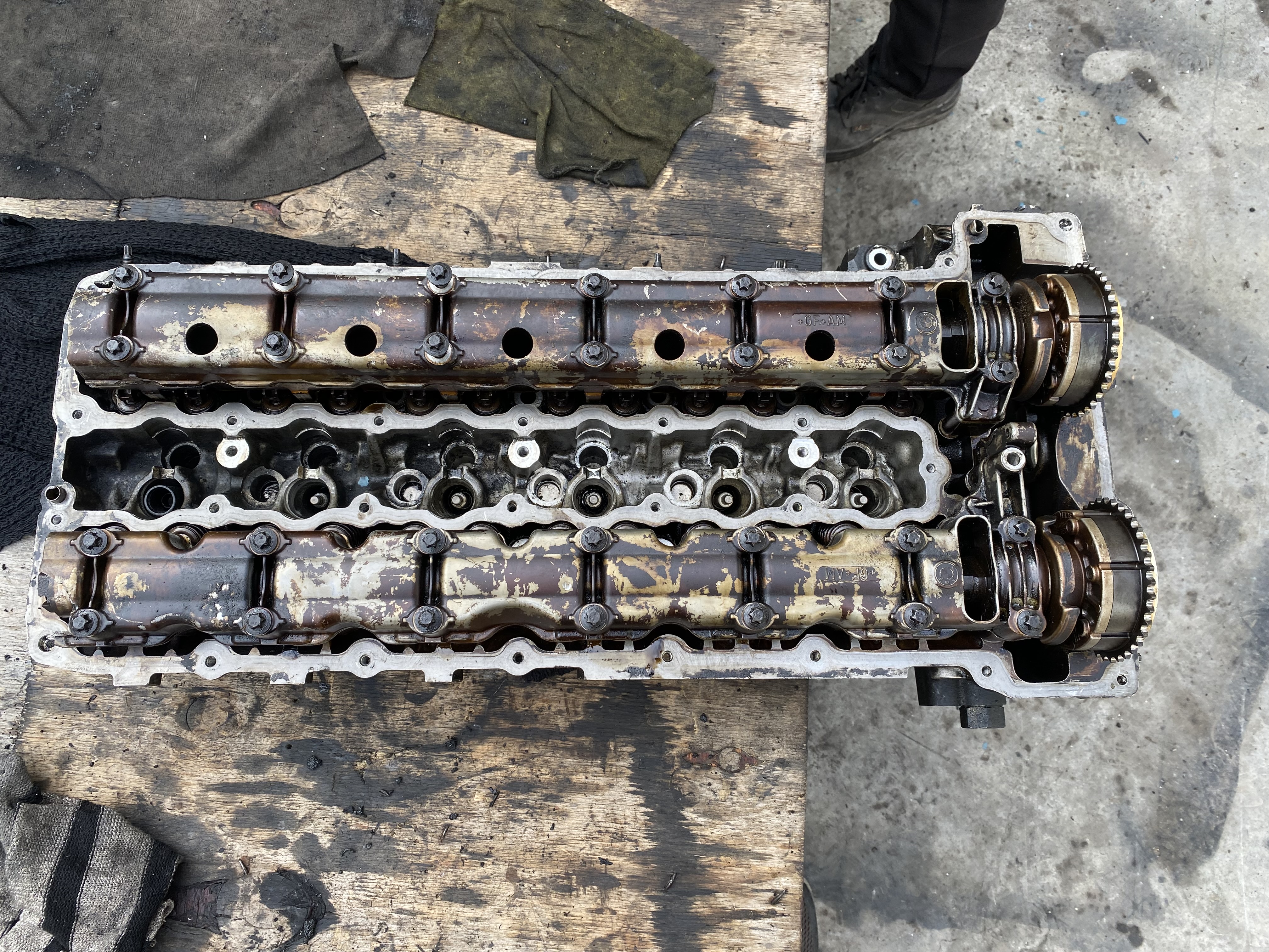 BMW E60 E90 N53 B25 MOTOR SİLİNDİR KAPAĞI ORJİNAL ÇIKMA