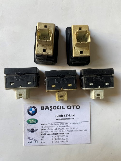 BMW E36 CAM AÇMA TUŞU 1387388 ORJİNAL ÇIKMA
