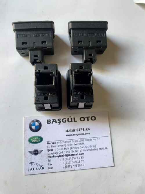 BMW E38 E39 CAM DÜĞMESİ 8352148 ORJİNAL ÇIKMA
