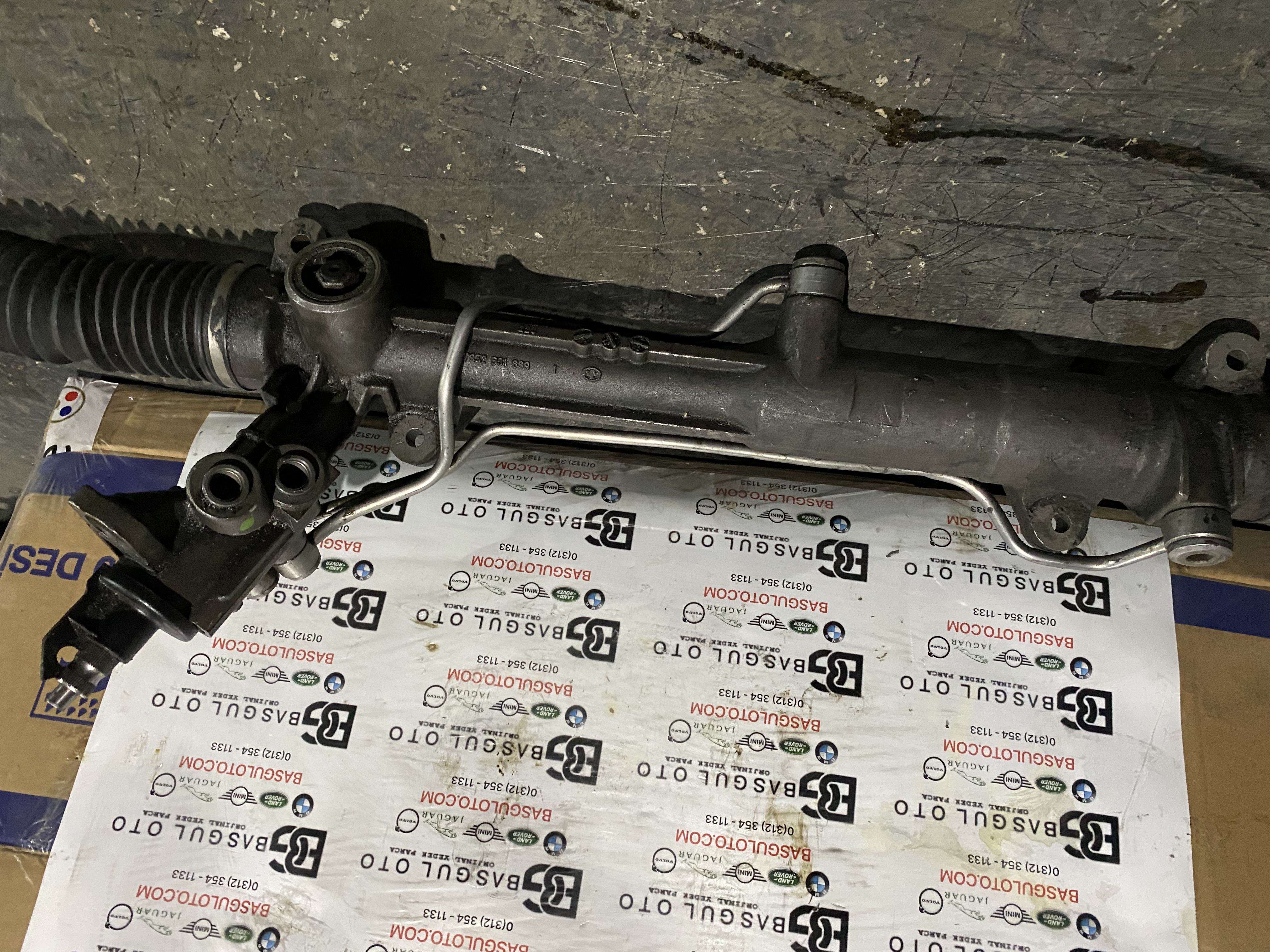 BMW E65 E66 DİREKSİYON KUTUSU 7852501689 ORJINAL ÇIKMA