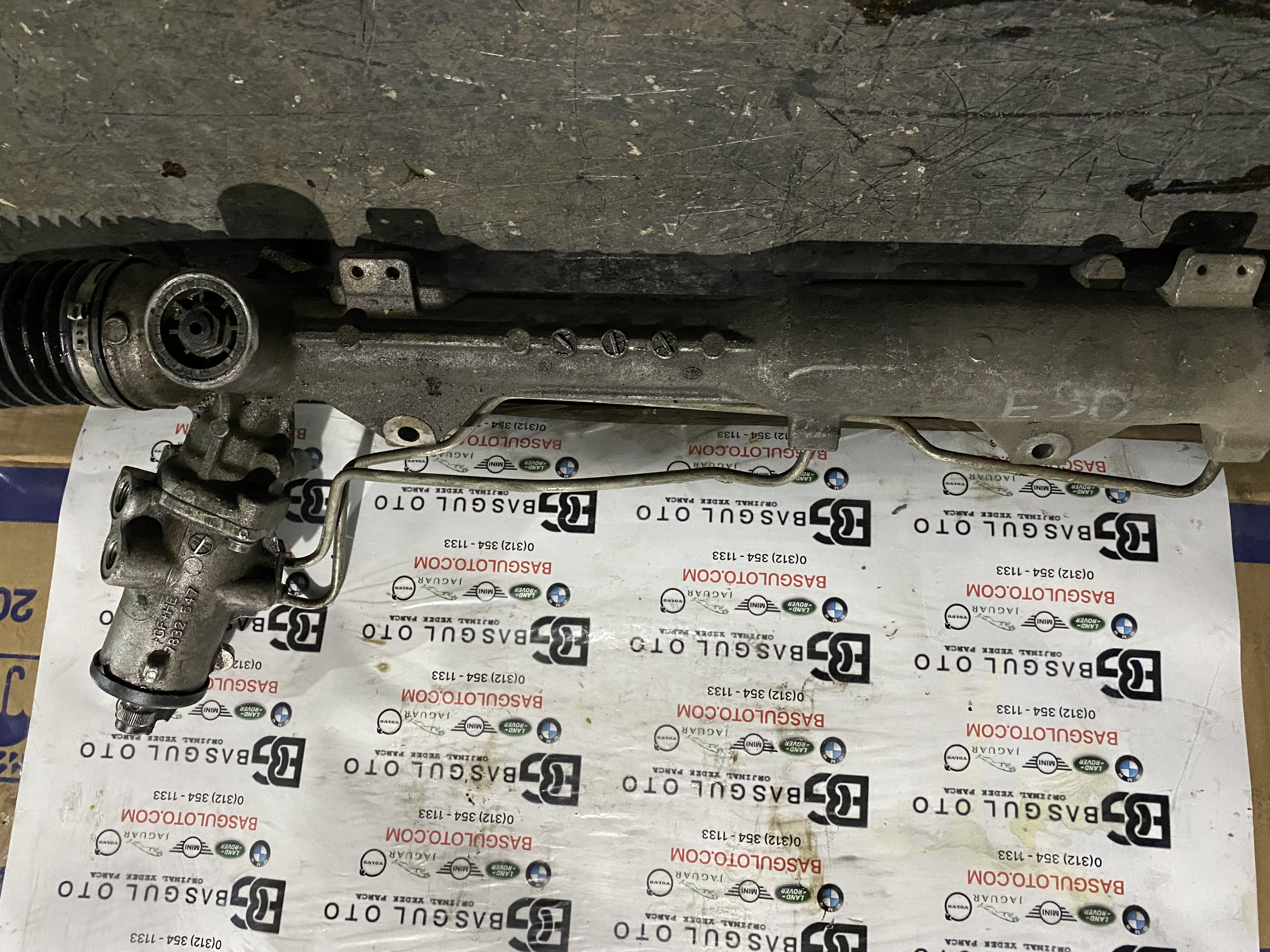 BMW E90 DİREKSİYON KUTUSU 7853974383 ORJİNAL ÇIKMA