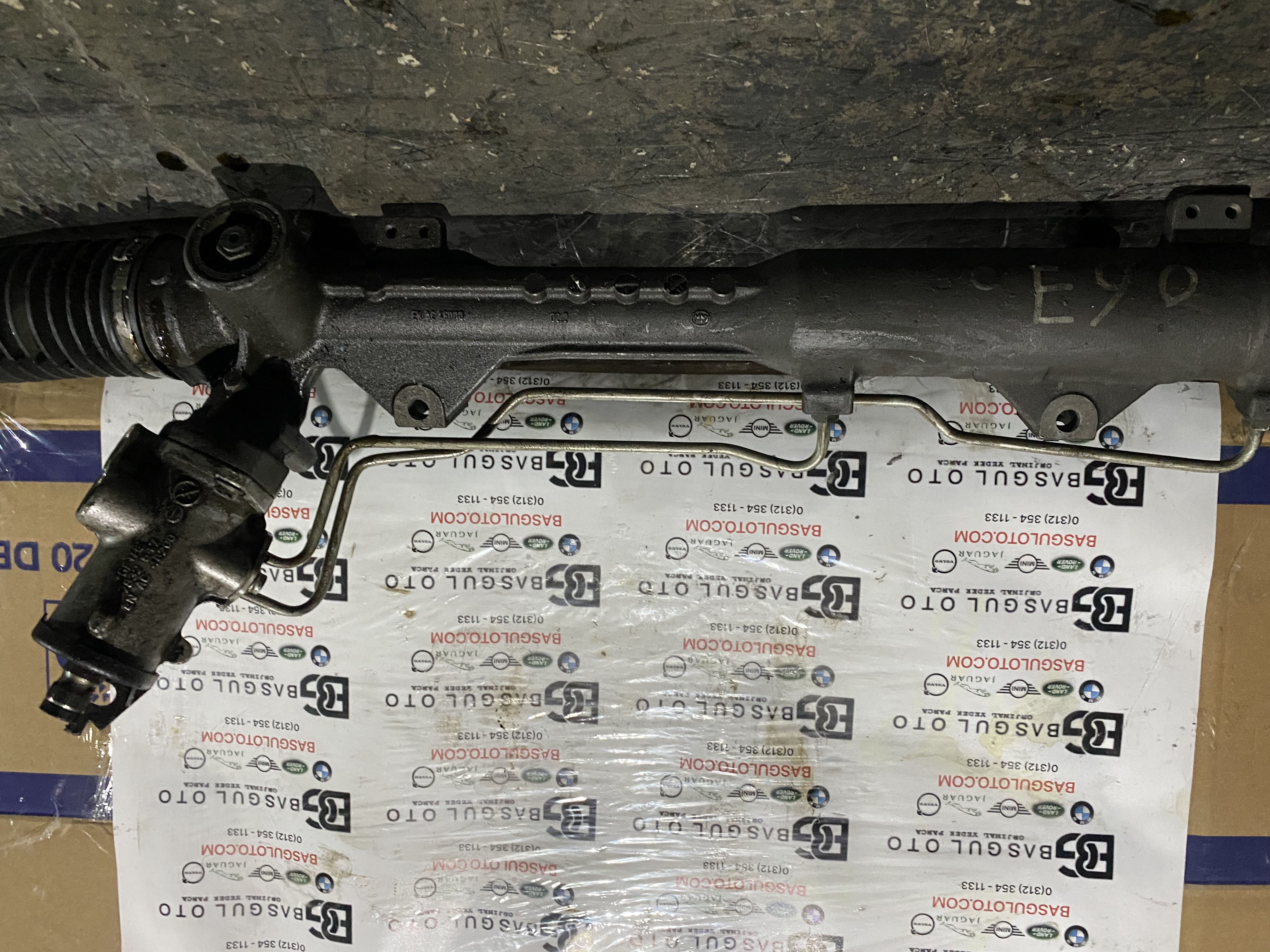 BMW E90 DİREKSİYON KUTUSU 6765605 ORJİNAL ÇIKMA