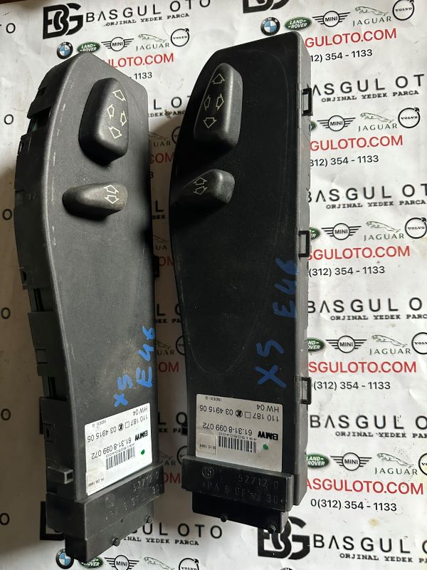 BMW E46 SAĞ KOLTUK KUMANDA PANELİ 8099072 ORJİNAL ÇIKMA