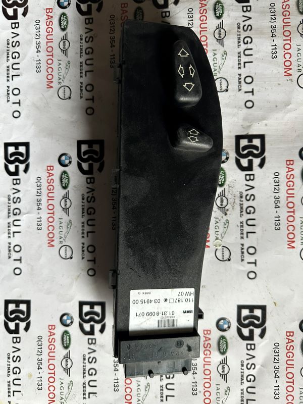 BMW E46 SOL KOLTUK KUMANDA PANELİ 8099071 ORJİNAL ÇIKMA
